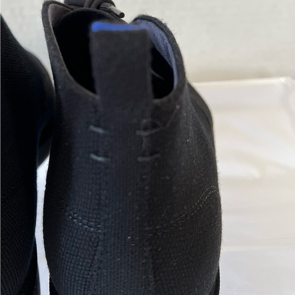 Rothys Men’s Black Chukka Boots, Merino Wool Blend, NWOT Men’s Size 12